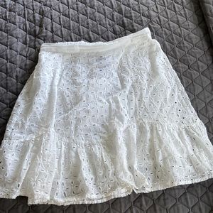NWOT Ultra Pink Medium size white skirt